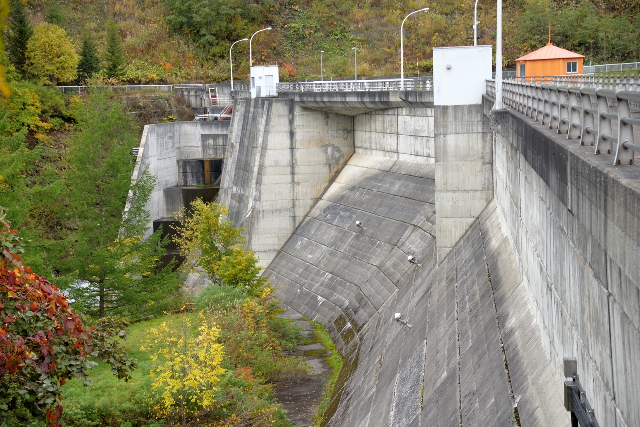 美唄ダム（北海道美唄市）