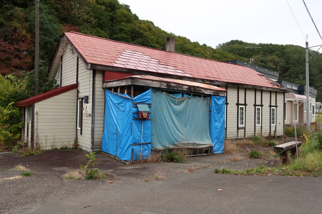 旧上砂川駅（北海道上砂川町）