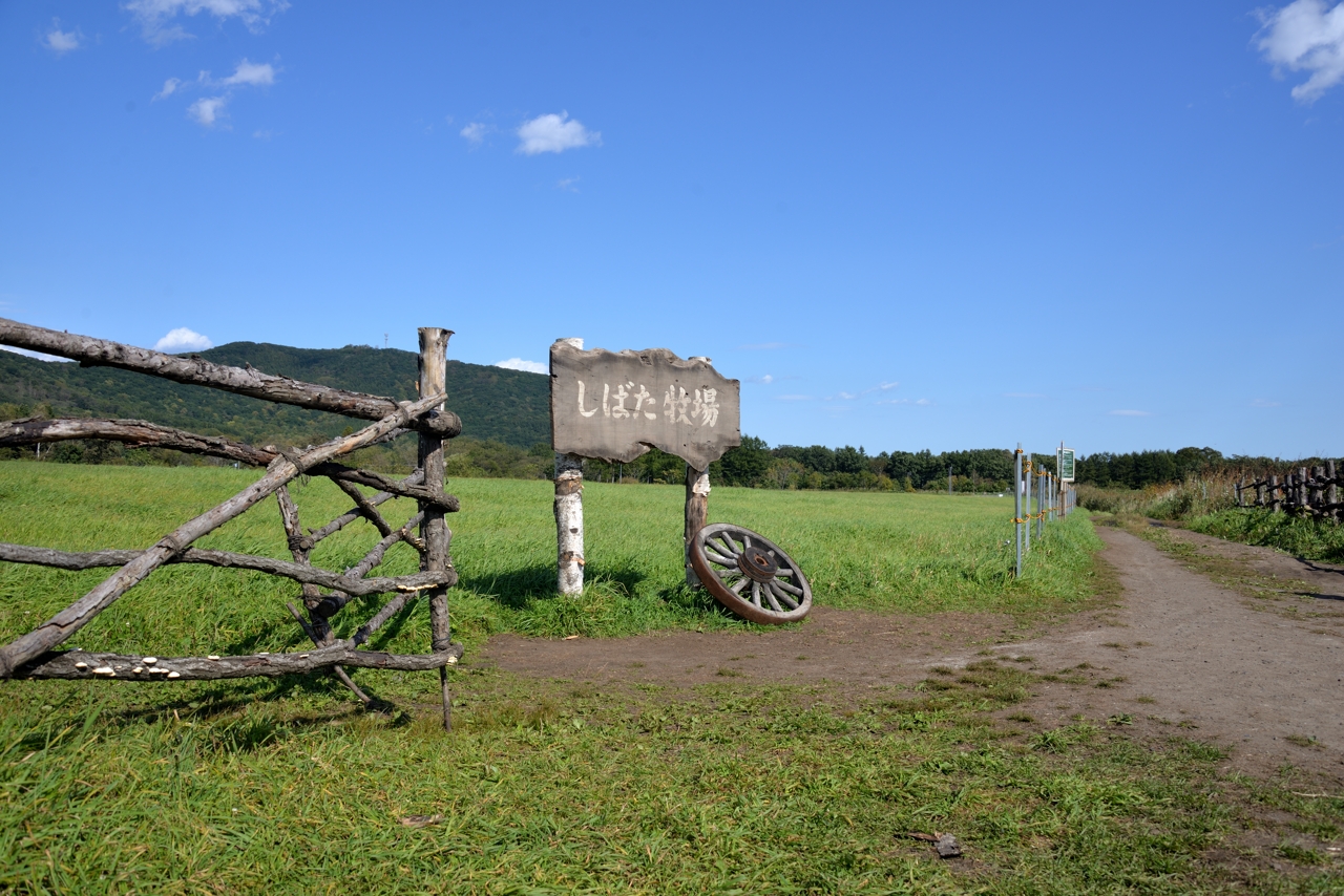 しばた牧場のへの道（なつぞらセット）（北海道新得町）