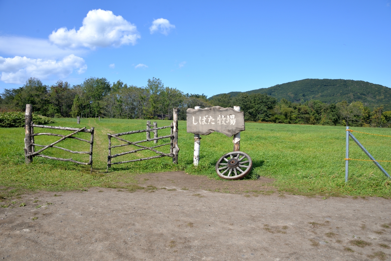 しばた牧場のへの道（なつぞらセット）（北海道新得町）