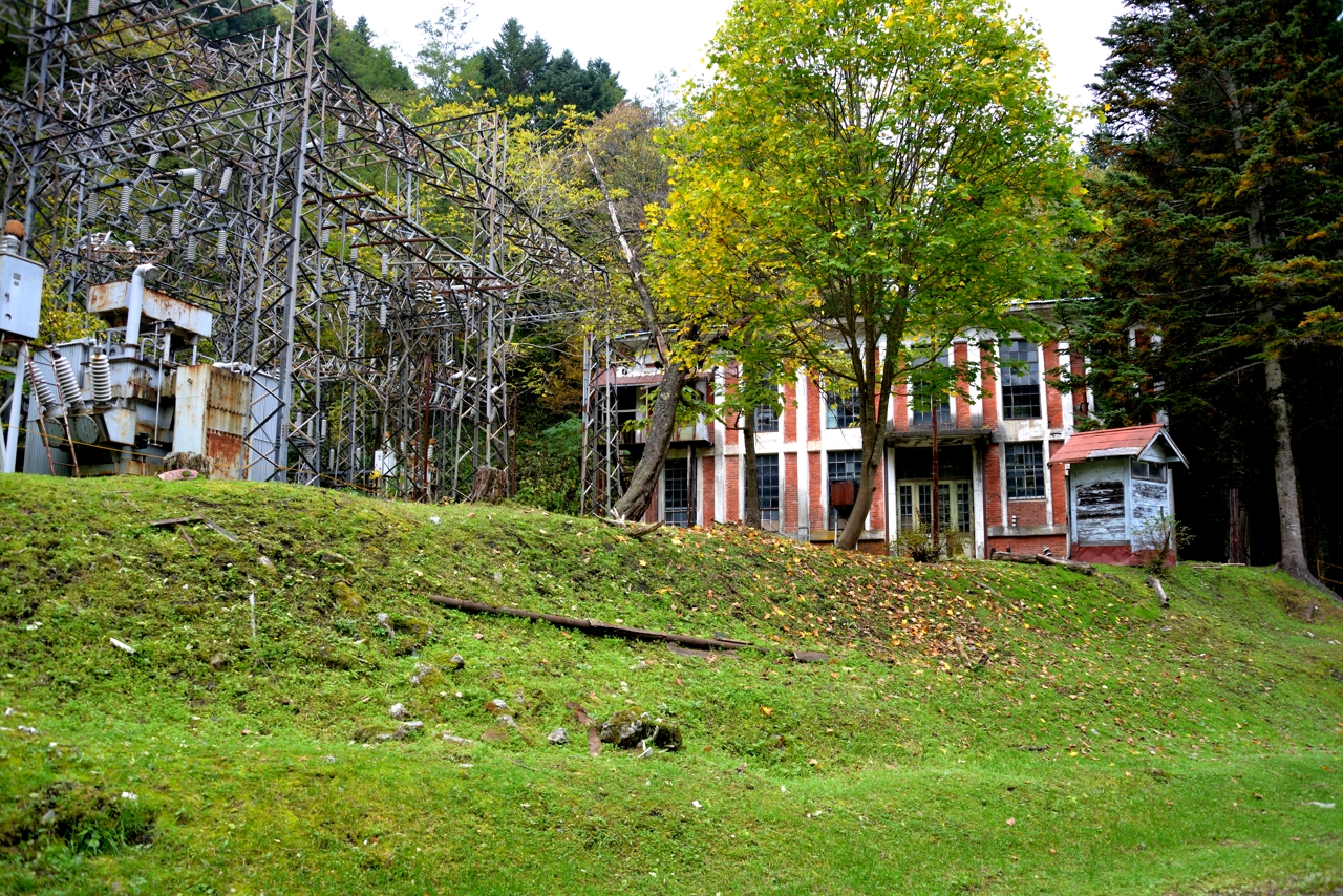 旧三井砂川炭鉱中央立坑櫓（北海道上砂川町）