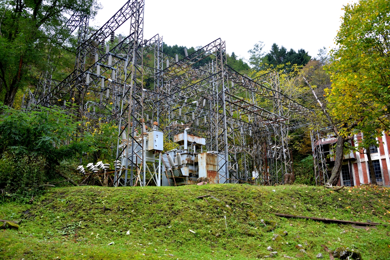 旧三井砂川炭鉱中央立坑櫓（北海道上砂川町）