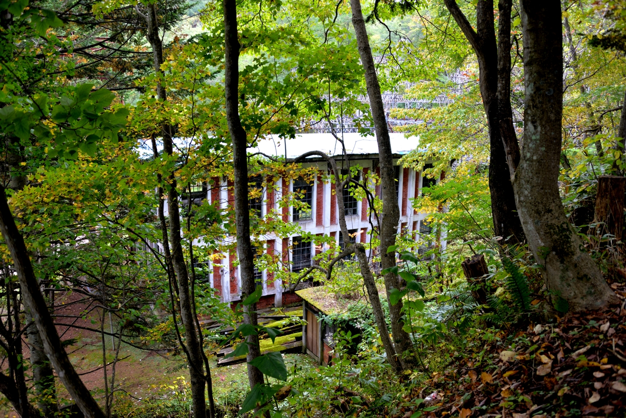 旧三井砂川炭鉱中央立坑櫓（北海道上砂川町）