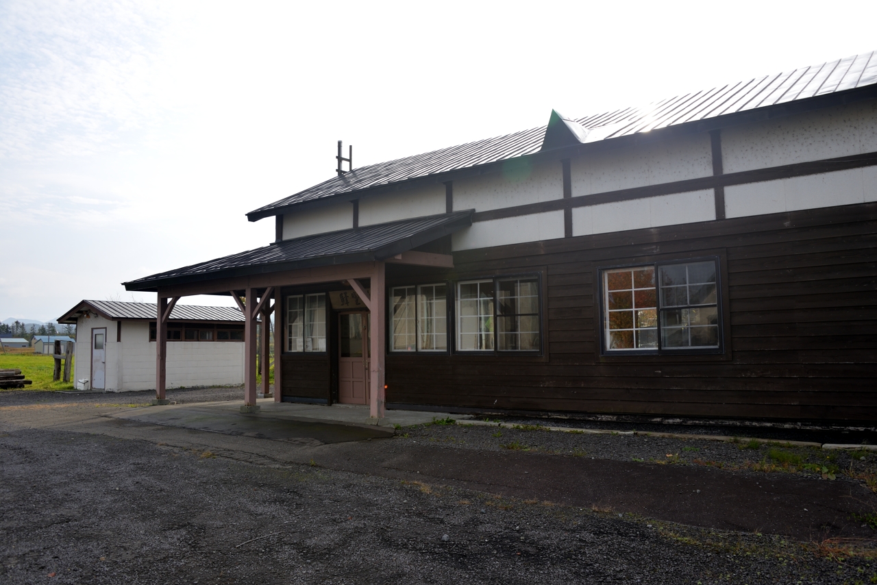 萱野駅（旧幌内線）（北海道三笠市）