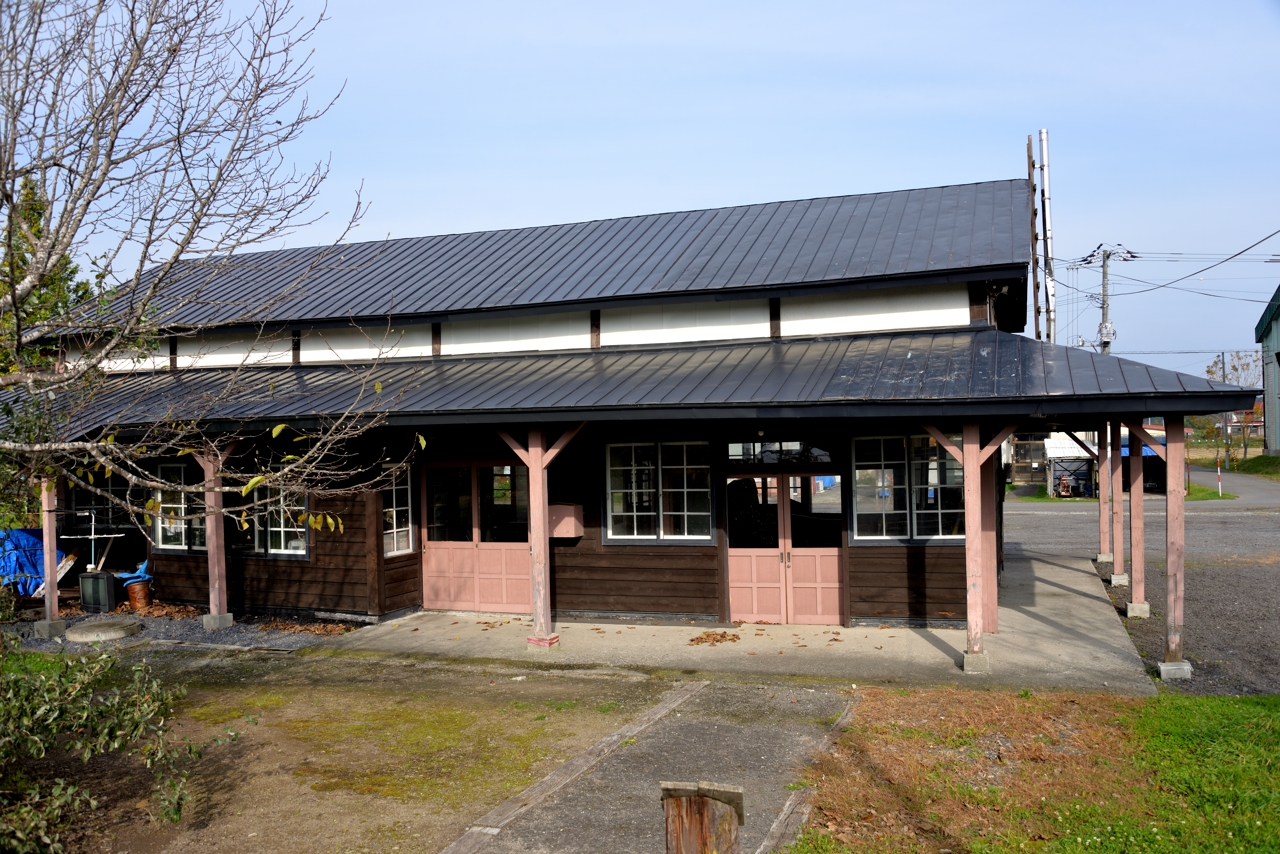 萱野駅（旧幌内線）（北海道三笠市）