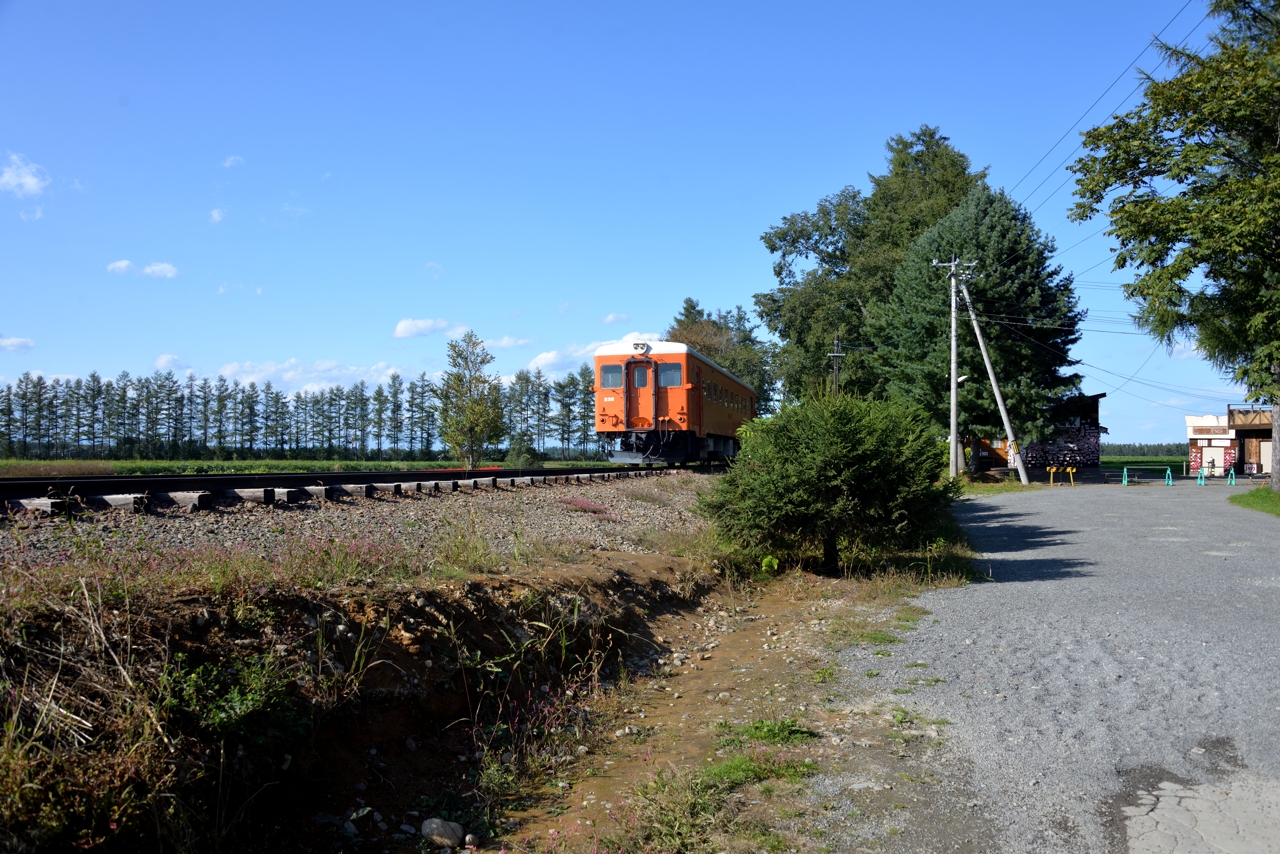 幸福駅（旧広尾線）（北海道帯広市）