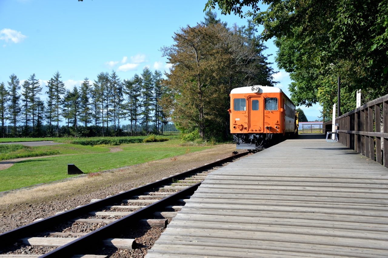 幸福駅（旧広尾線）（北海道帯広市）