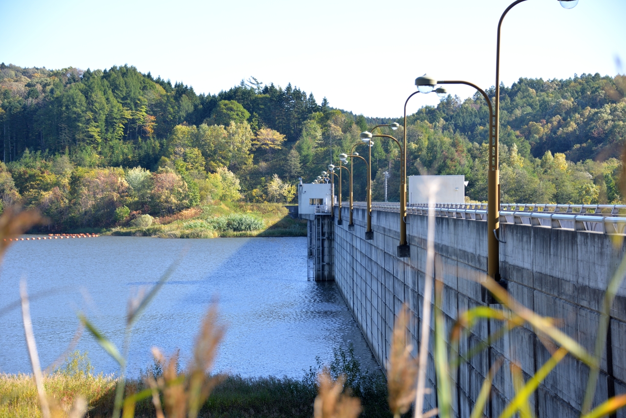 栗山ダム（北海道栗山町）