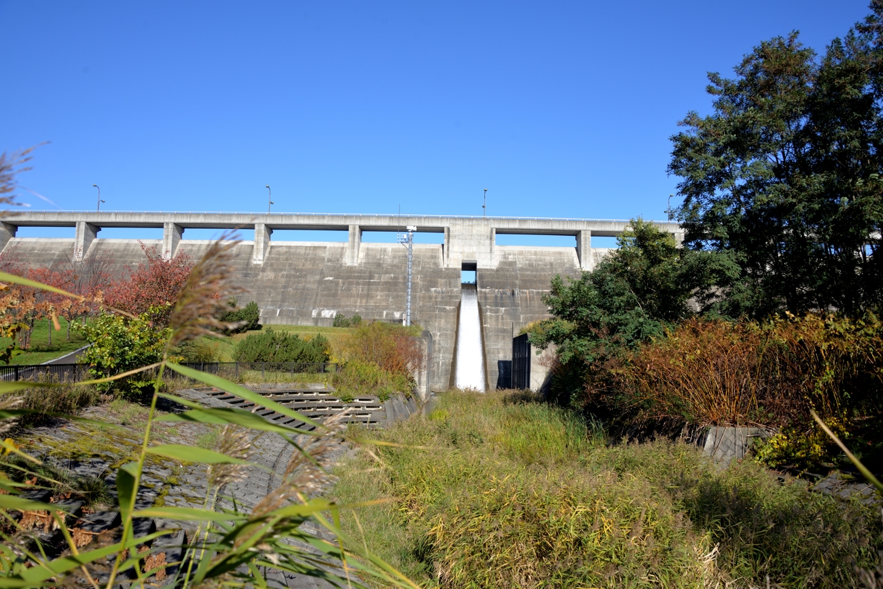 栗山ダム（北海道栗山町）