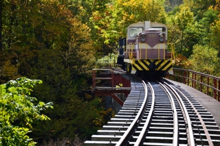 旧三井芦別鉄道炭山川橋梁（北海道芦別市）