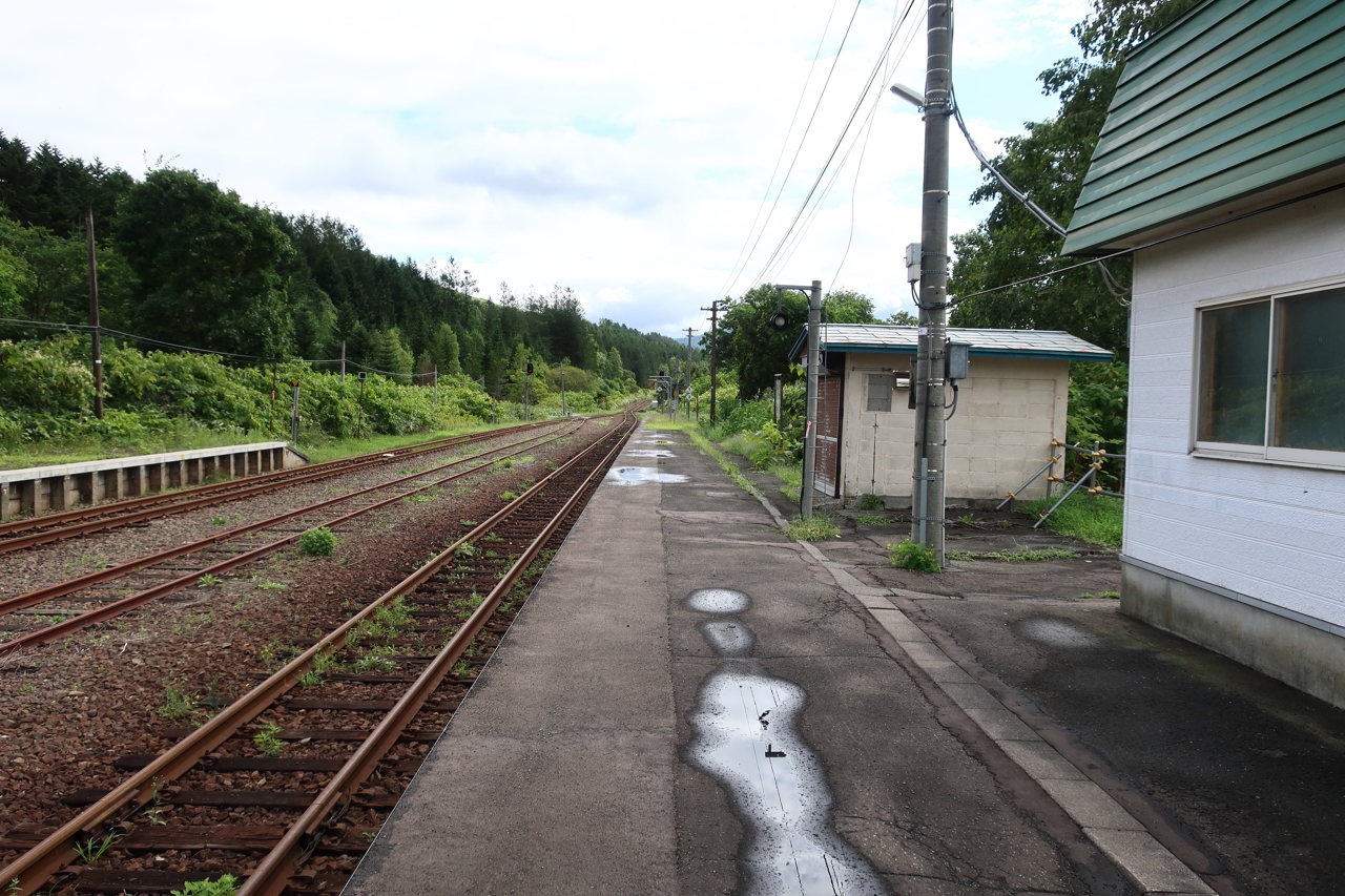 熱郛駅（山線）（北海道黒松内町）