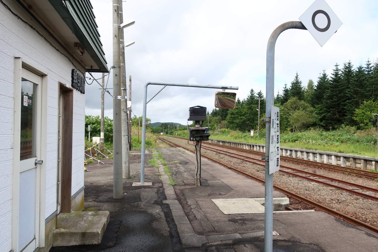 熱郛駅（山線）（北海道黒松内町）