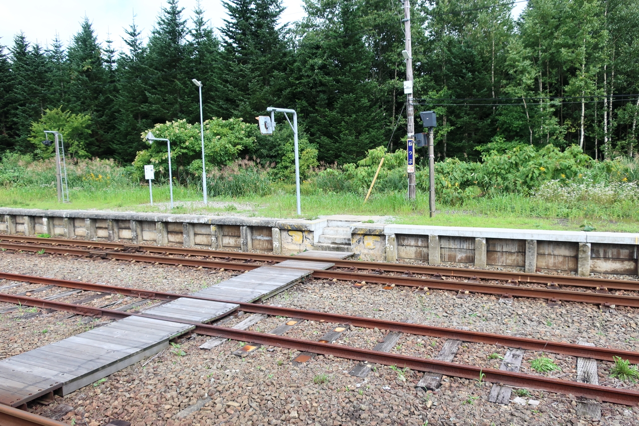 熱郛駅（山線）（北海道黒松内町）