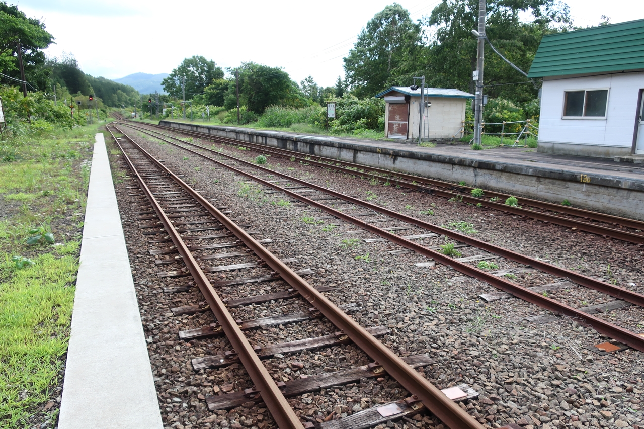 熱郛駅（山線）（北海道黒松内町）