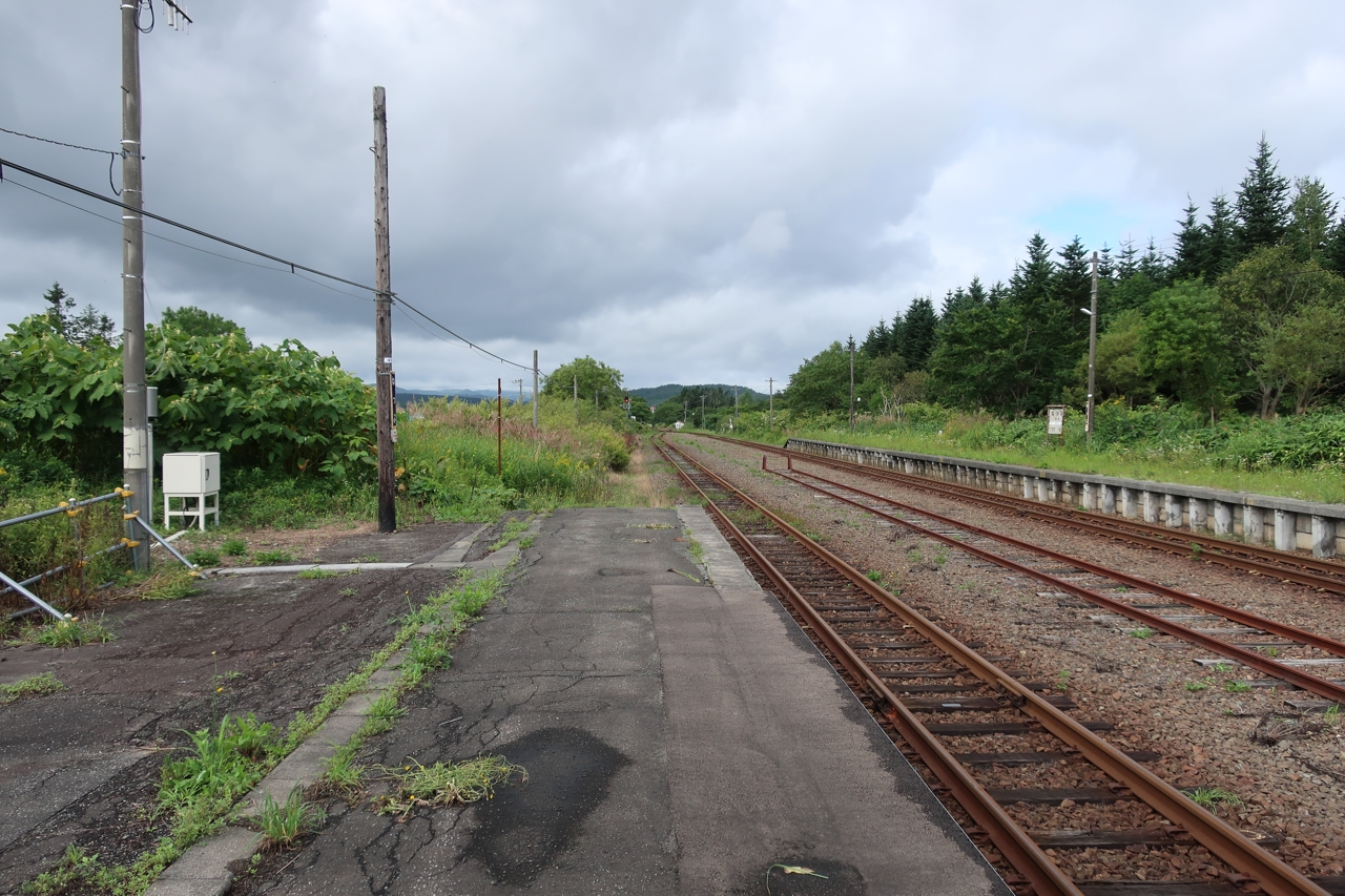 熱郛駅（山線）（北海道黒松内町）