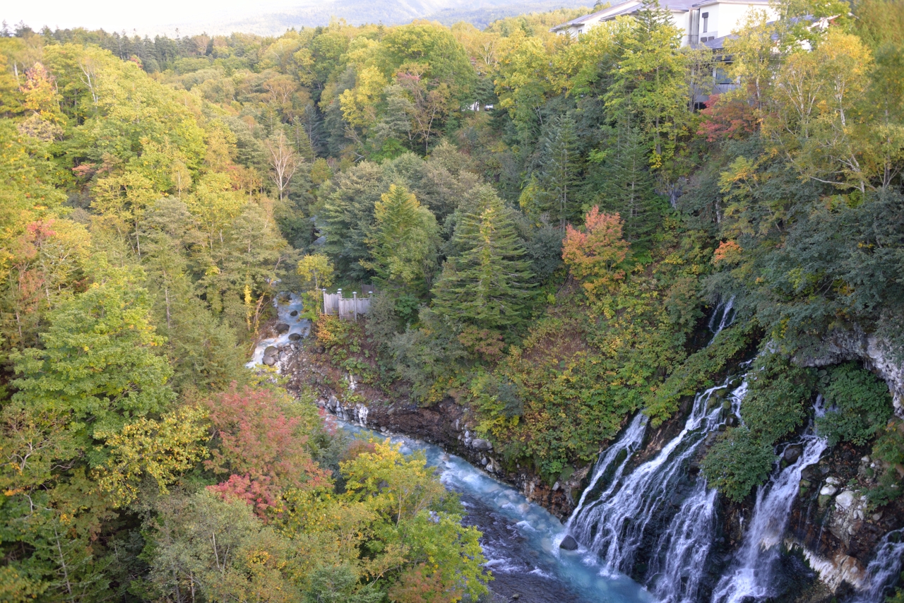 白ひげの滝（再訪）（北海道美瑛町）