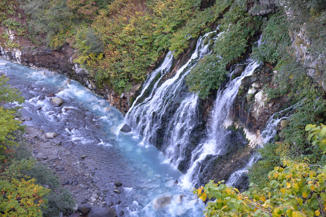 白ひげの滝（再訪）（北海道美瑛町）